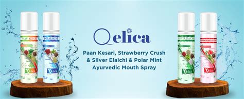 Qelica Ayurvedic Mouth Fresheners Spray - Freshen Breath and Improve ...
