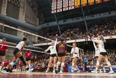 Gophers volleyball ranked No. 5 in preseason AVCA poll