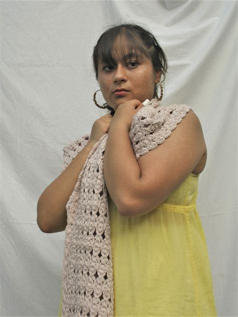 Cotton Crochet Stole – Itihasikala