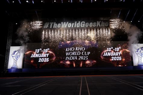 KKFI unveils dates, logo for inaugural Kho Kho World Cup THE NEW INDIAN ...