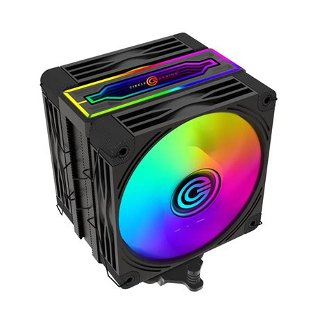 Circle Gaming CG 4P Duo ARGB CPU Air Cooler Mirror Close-Loop, Dual ...