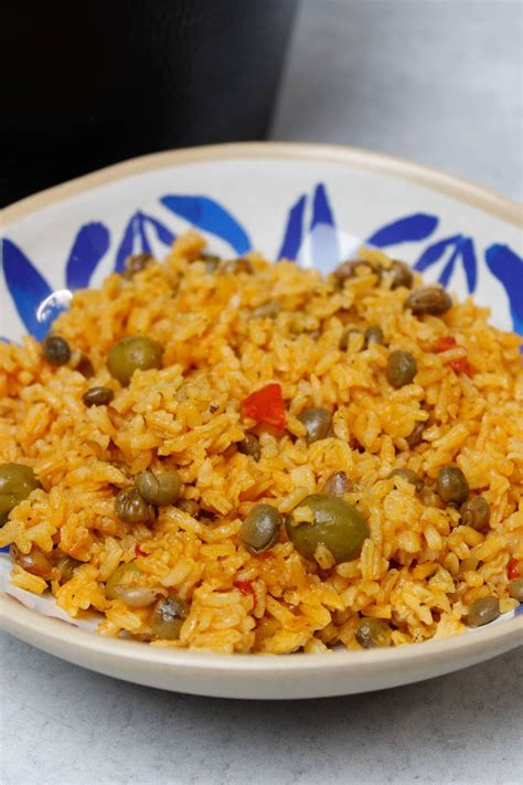 Arroz Con Gandules (Puerto Rican Rice with Pigeon Peas) | Arroz con ...