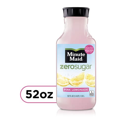 Minute Maid Sparkling Fizzy Lemonade Nutrition Facts | Besto Blog