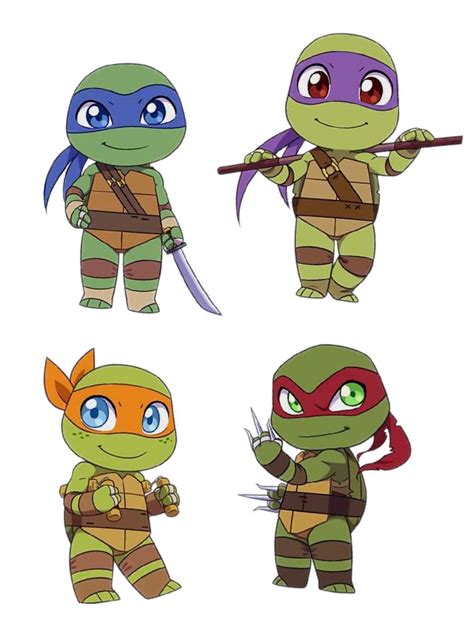 Pin by Paola Ramirez on 💡’s | Ninja turtles cartoon, Baby ninja turtle ...