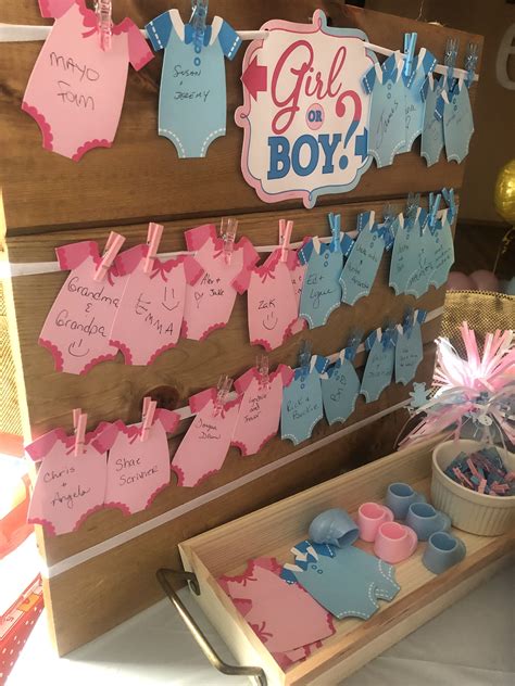 Pin en Gender Reveal Party