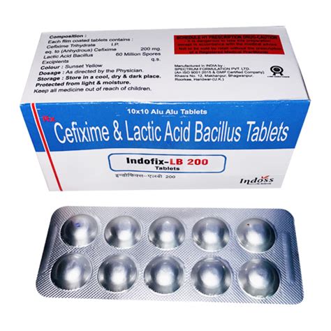 INDOFIX-LB 200 Tablets Mak Pharmaceuticals