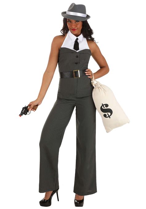 Gwen the Gangster Women's Costume | Gangster Costumes