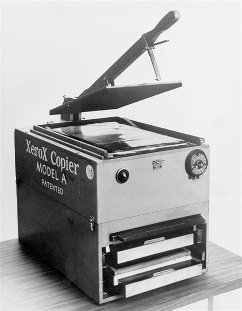First Xerox Machine