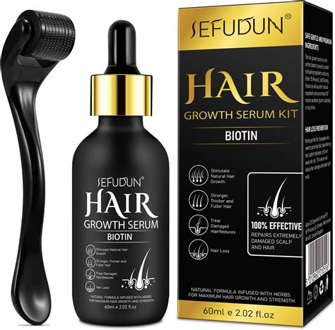 Amazon.com: Minoxidil and Biotin Hair Growth Oil for Beards and ...