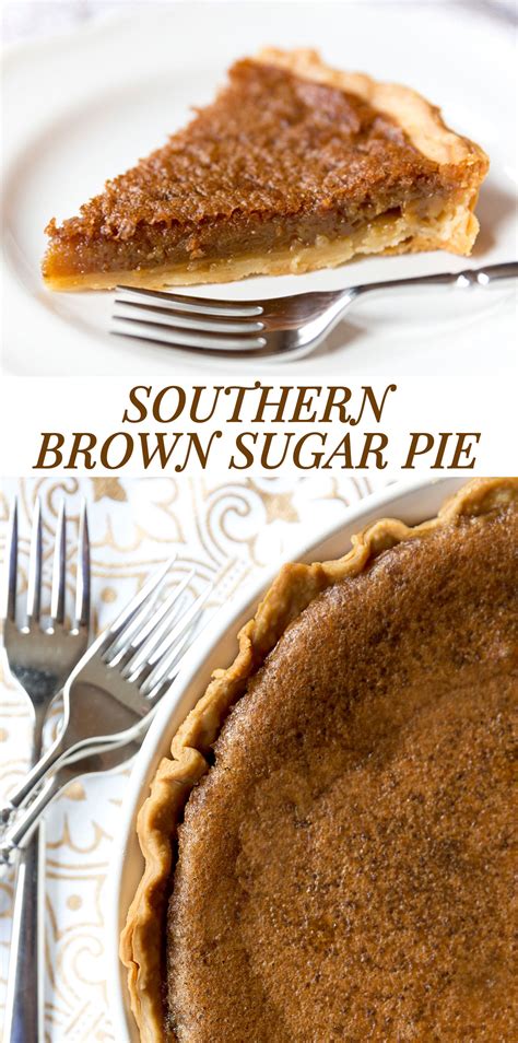 Southern Brown Sugar Pie Recipe, Must Try Dessert