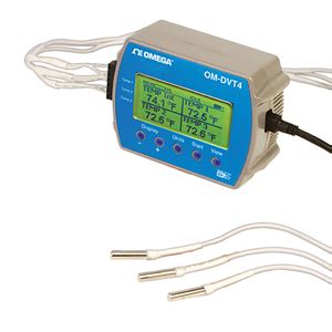 Four Channel Temperature Data Logger with Display