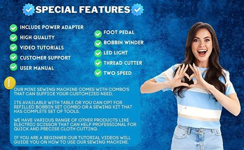 UNFLUIR Mini Sewing Machine Tailoring Machine | Hand Sewing Machine ...