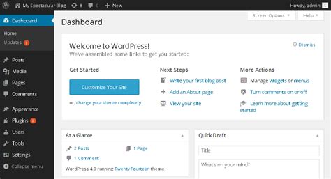 Get Started Quickly with WordPress