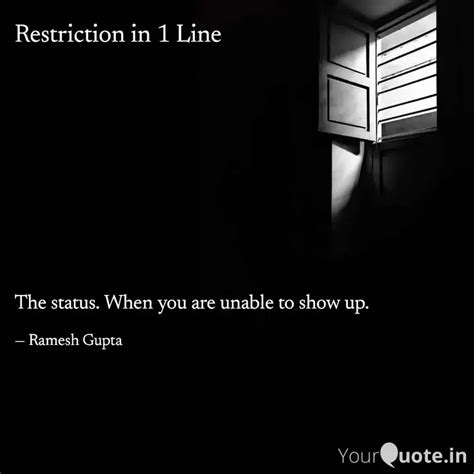 The status. When you are ... | Quotes & Writings by Ramesh Gupta ...