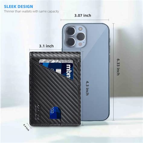 Buy Zitahli Slim RFID Wallets for Men, Money Clip Bifold Leather Wallet ...