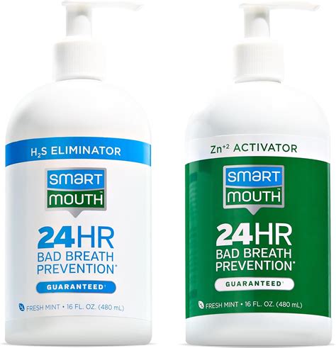 Amazon.com : SmartMouth 2-Bottle Activated Mouthwash System with Pumps ...