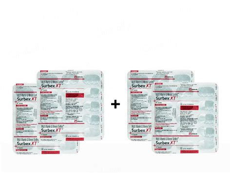 Buy Surbex XT Tablet Online at Best Price | Clinikally