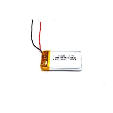 KP: 1000mah 3.7v Lipo Battery - Single Cell Lithium Polymer Battery