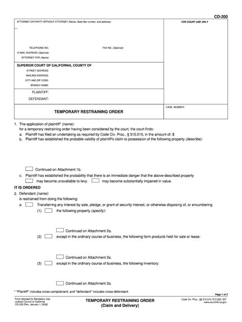 CA CD-200 Form - Fill Online, Printable, Fillable, Blank - pdfFiller