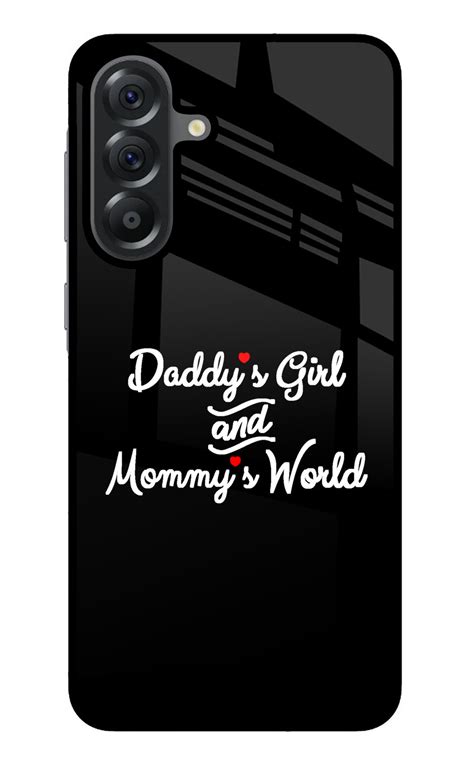 Buy Now Daddy's Girl and Mommy's World Glass Case for Samsung A56 5G ...