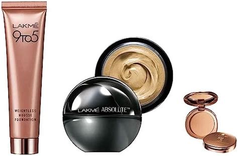 Buy LAKMÉ Absolute Skin Natural Mousse,Full Ivory Fair 01, SPF 8, 25g ...