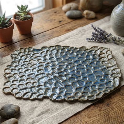 Giant Pebble Platter – The Clay Company