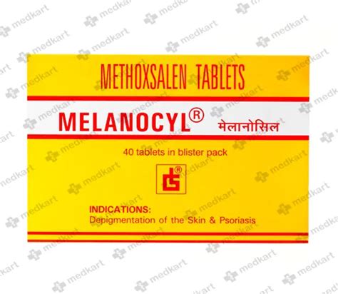 MELANOCYL TABLET 40'S Price, Uses, Side Effects & Substitutes | Medkart