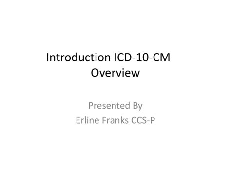Basics of ICD-10 的图像结果