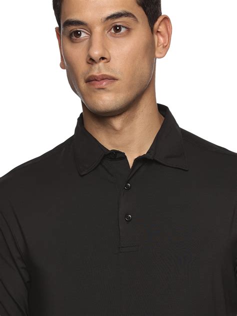 Men Golf Polo - Space Black - styzen.in