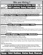 SRF Limited, Dahej (Gujarat) Walk in interview for Instrumentation ...