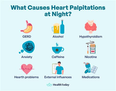 What Causes Heart Palpitations at Night? Risks and More - HealthToday