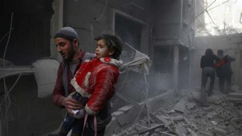 Syria's 'Hell on Earth': Video shows children being pulled out of ...