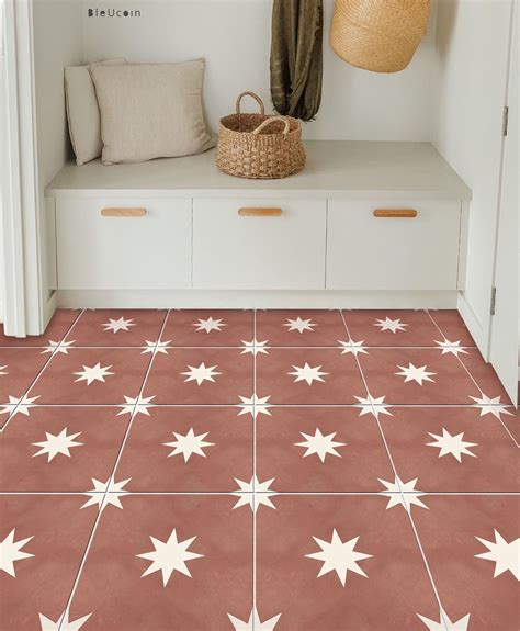 Derby Rust Peel and Stick Tile Decal Kitchen Bathroom Backsplash Floor ...