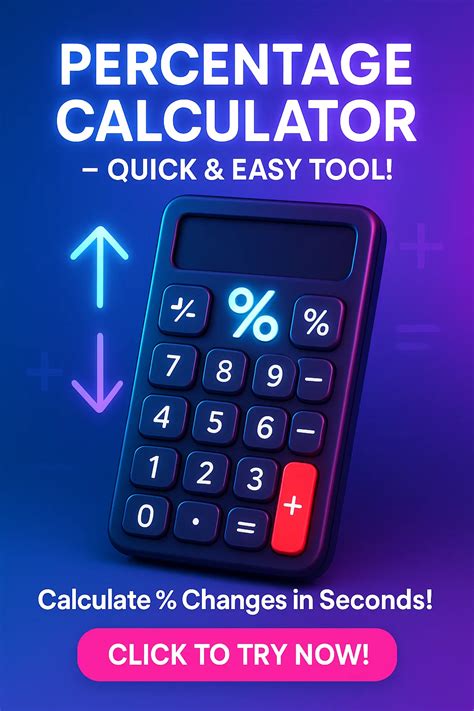 Percentage Change Calculator