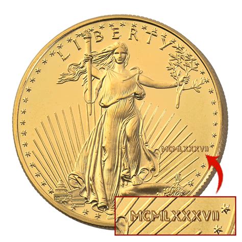 The American Eagle Roman Numeral U.S. $5 Gold Coin Collection