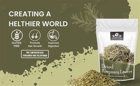 NATURE YARD Pure Rosemary dried leaves for hair growth - 100 gm - Top ...