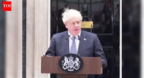 Boris Johnson resigns as UK Prime Minister: Top quotes from his address ...