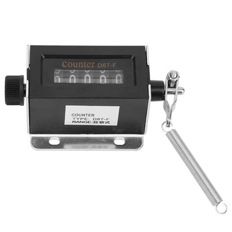 5 Digit Mechanical Counter D67-F Hand Pull Tally Counter Resettable ...