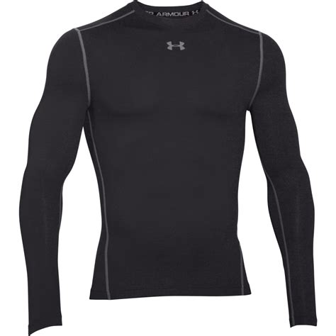 Under Armour Mens ColdGear Armour Compression Crew in Black | Excell ...