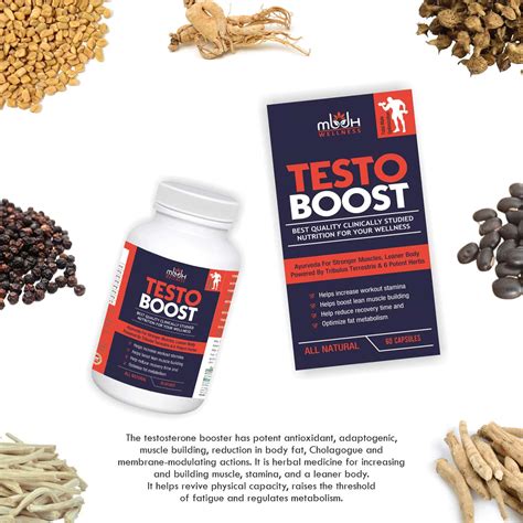Buy MBDHWELLNESS TESTOBOOST-AYURVEDIC CAPSULES FOR MUSCLE GAIN-GOKHRU ...