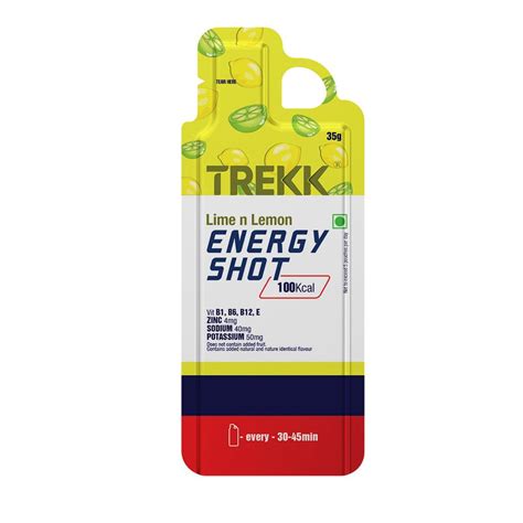 Trekk Energy Gel (Lime & Lemon) – BUMSONTHESADDLE