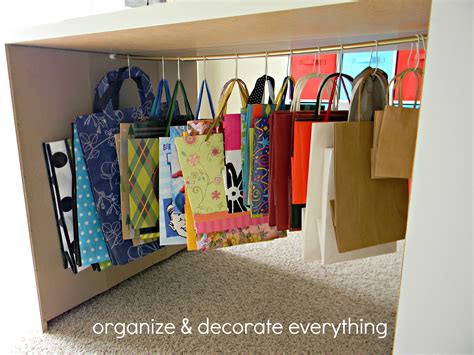 Gift Bag Storage - Organize and Decorate Everything