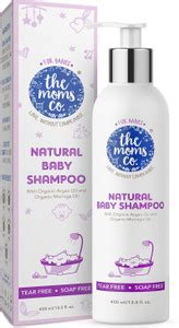 The Moms Co. Natural Baby Sampoo with Organic Argan, Moringa Oil ...