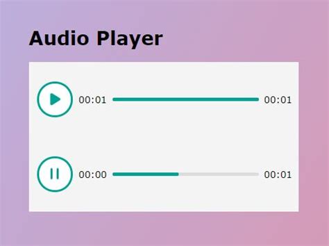 Minimalist Custom Audio Player With jQuery - Audio.js | jQuery Plugin