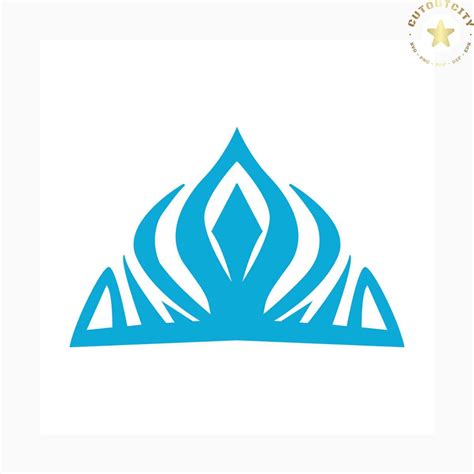 Printable Elsa Crown From Frozen Frozen Princess Elsa Crown Svg Free