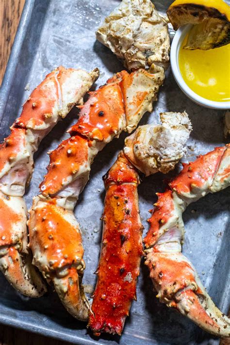 Grilled Crab Legs - Kitchen Laughter