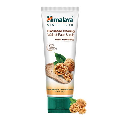 Himalaya Blackhead Clearing Walnut Face Scrub – Himalaya Wellness (India)