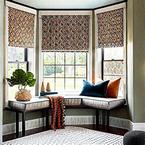 Modern Curtain For Bay Window Ideas