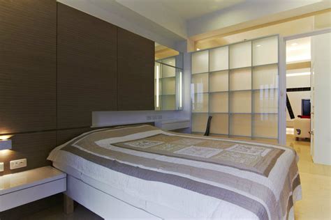 36平方米小户型现代简约卧室装修效果图 _太平洋家居网图库