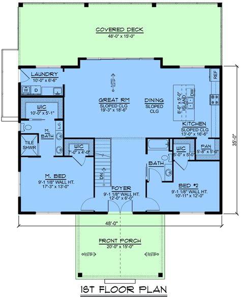 One-Story House Plans | Single-Level Living Designs